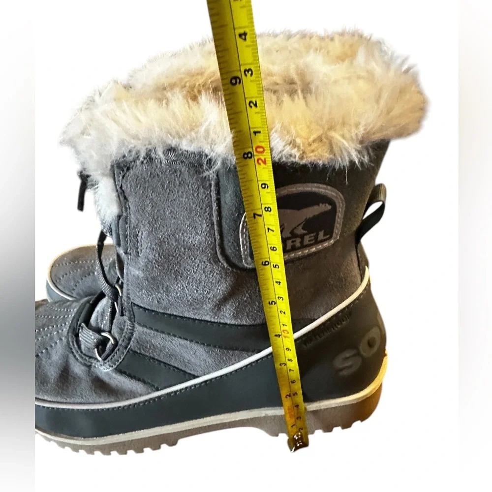 Women’s‎ SOREL Tivoli II gray winter snow boots, 10.5 bbc NWT